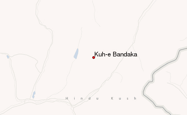 Kuh-e Bandaka Location Map