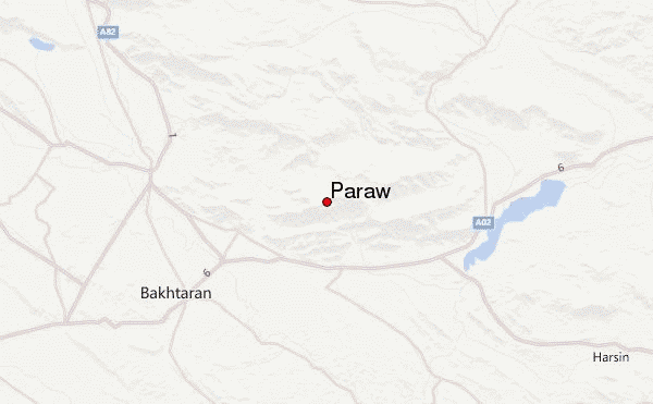 Parâw Location Map