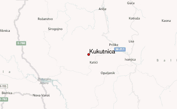Kukutnica Location Map