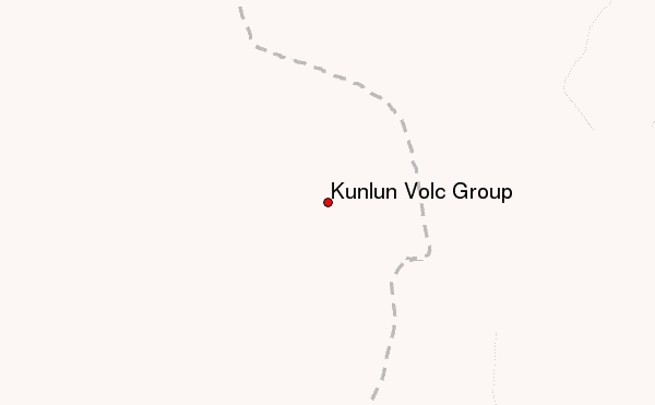 Kunlun Volc Group Location Map