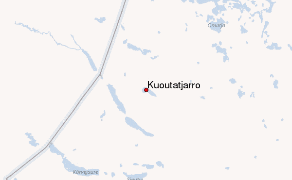 Kuoutatjarro Location Map