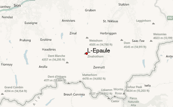 L'Epaule Location Map