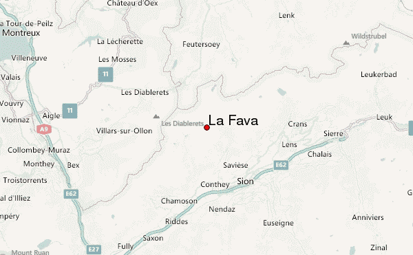 La Fava Location Map