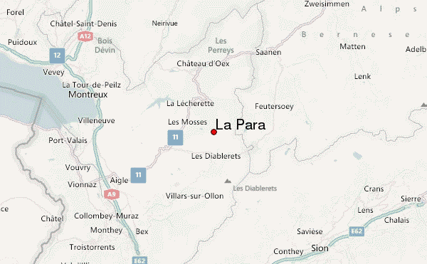 La Para Location Map