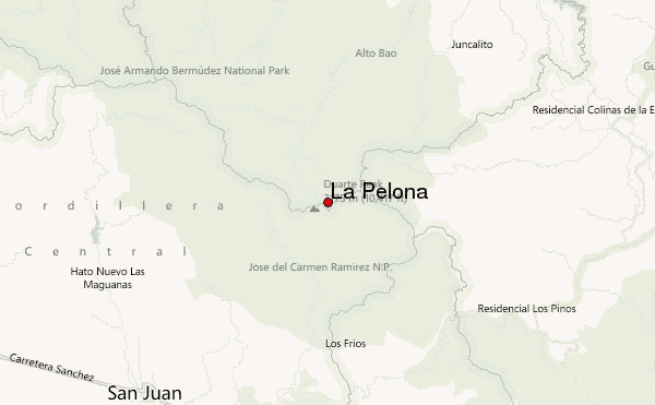 La Pelona Location Map