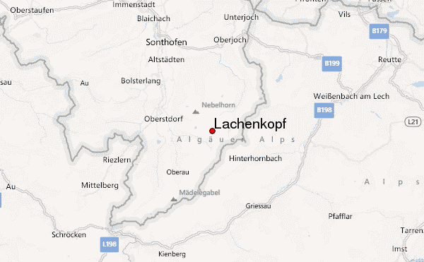 Lachenkopf Location Map