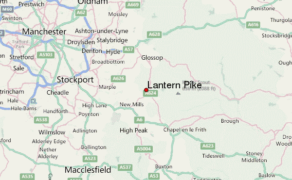Lantern Pike Location Map