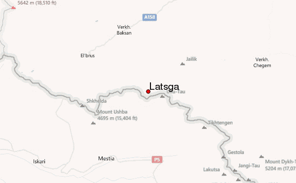 Latsga Location Map