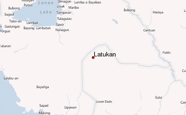 Latukan Location Map