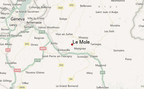 Le Môle Location Map