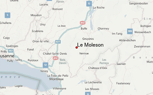Le Moléson Location Map