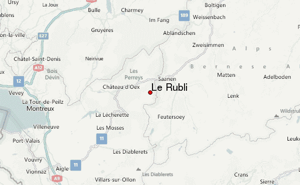 Le Rubli Location Map