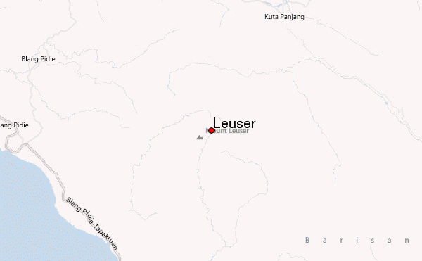 Leuser Location Map