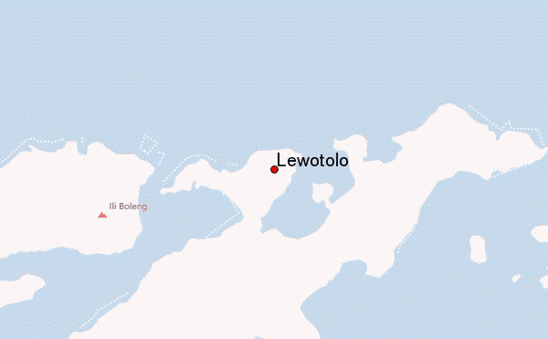 Lewotolo Location Map