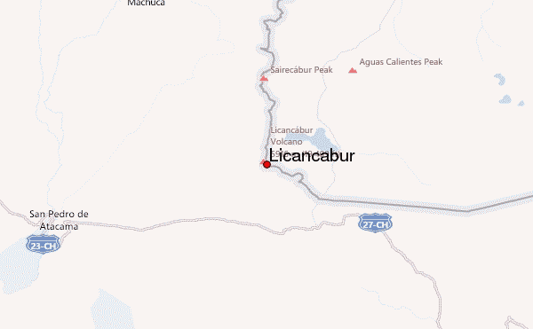 Licancabur Location Map
