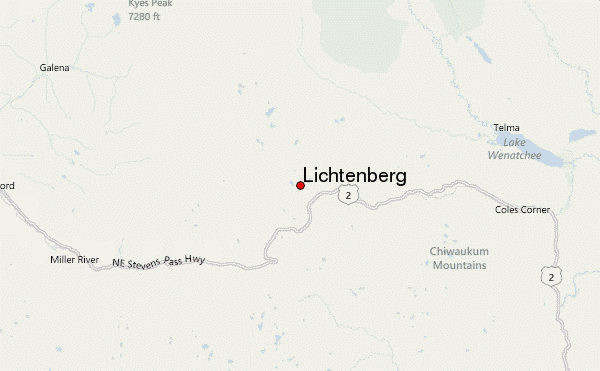Lichtenberg Location Map