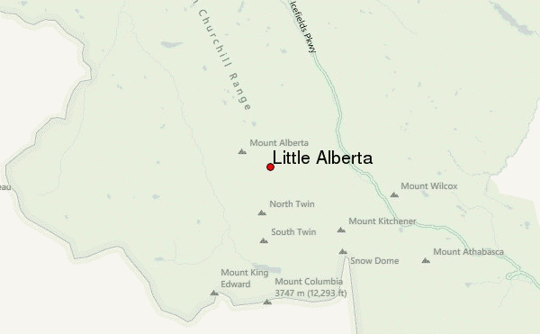 Little Alberta Location Map