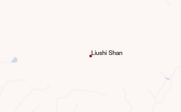 Liushi Shan Location Map