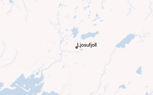 Ljósufjöll Location Map