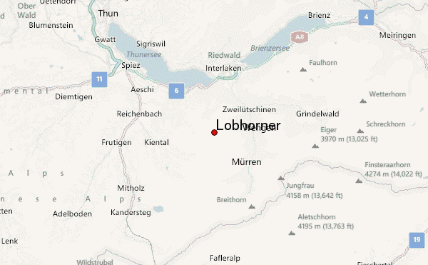 Lobhörner Location Map
