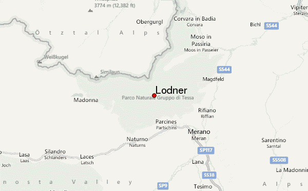 Lodner Location Map