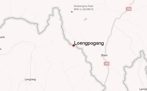 Loengpogang Location Map