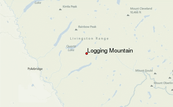 Logging Mountain Location Map