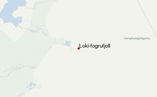 Loki-fogrufjoll Location Map