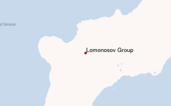 Lomonosov Group Location Map