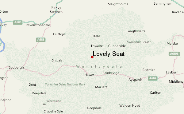 Lovely Seat Location Map