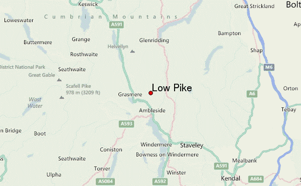 Low Pike Location Map
