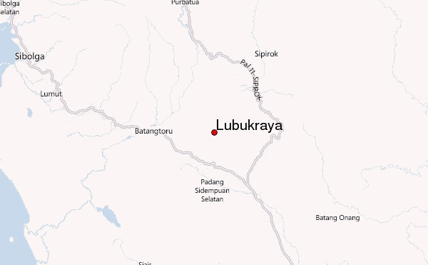 Lubukraya Location Map