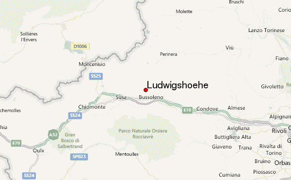 Ludwigshöhe Location Map