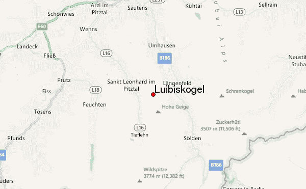 Luibiskogel Location Map