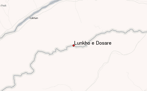 Lunkho e Dosare Location Map
