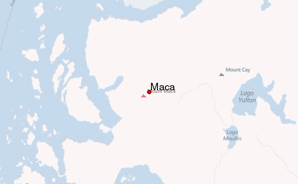 Maca Location Map