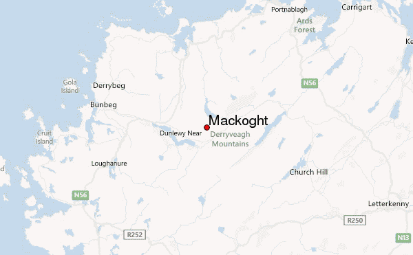 Mackoght Location Map