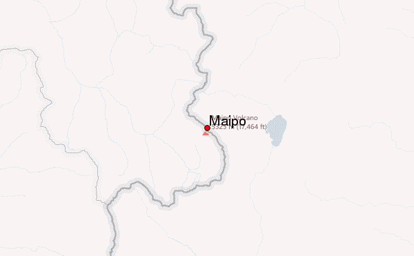 Maipo Location Map