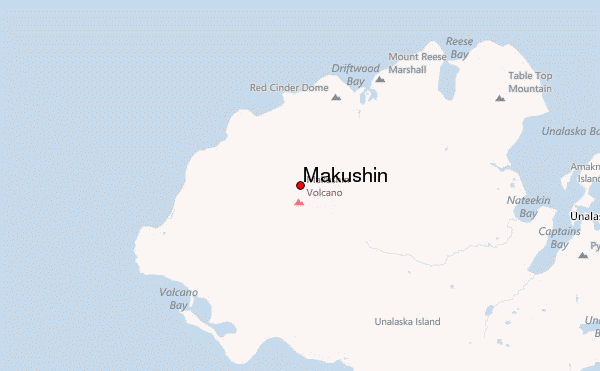 Makushin Location Map