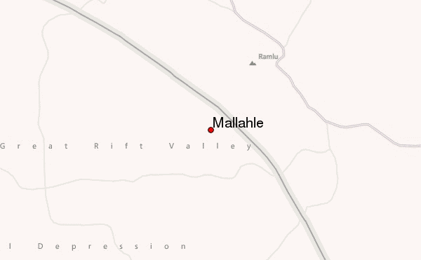 Mallahle Location Map