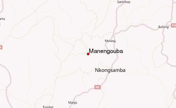 Manengouba Location Map