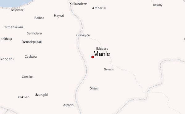 Manle Location Map
