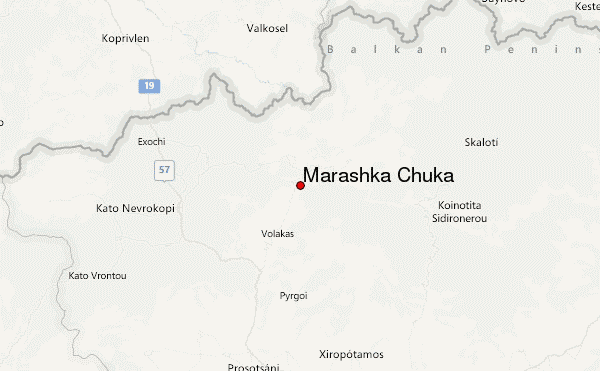 Marashka Chuka Location Map