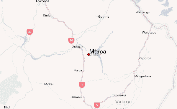 Maroa Location Map