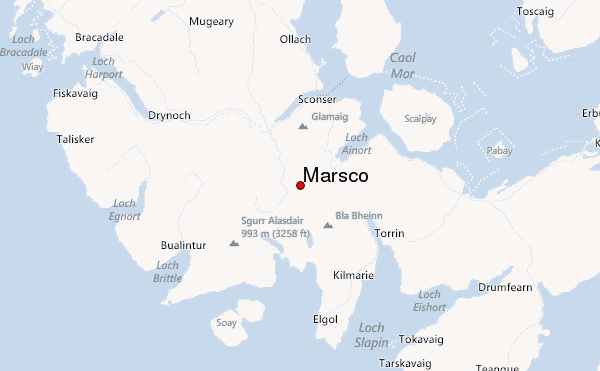 Marsco Location Map