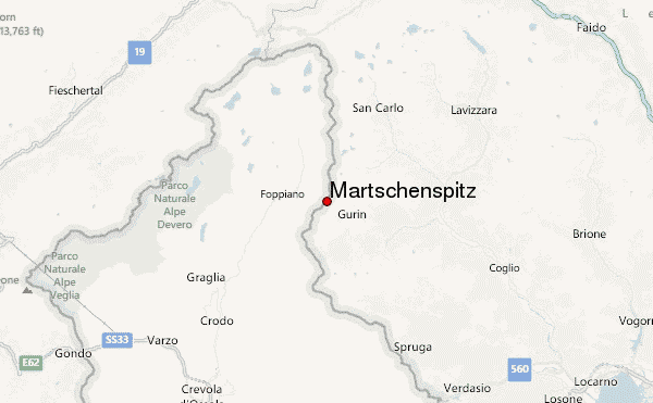 Martschenspitz Location Map