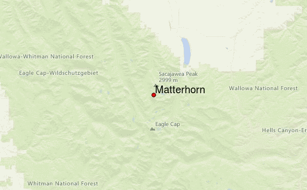 Matterhorn Location Map