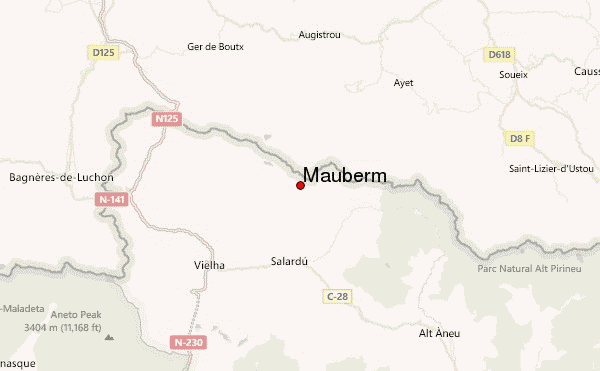 Mauberm Location Map