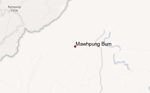 Mawhpung Bum Location Map