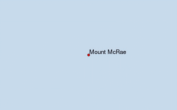 Mount McRae Location Map